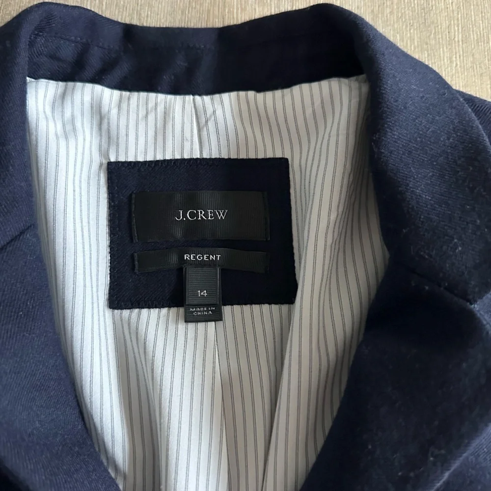 J. Crew Dark Blue regent Women's Blazer